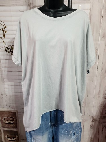 Damen kurzarm shirt - shirt, vokuhila
