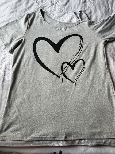 Shirt mit cut out schulter - schulter, gr