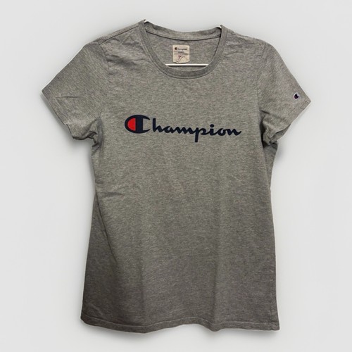 Champion damen shirt - t-shirt, grau