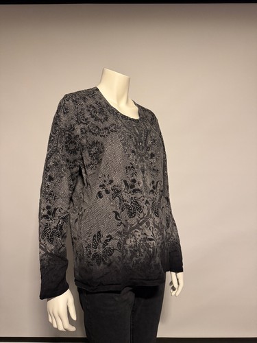 Damen shirt grau - damen, grau,