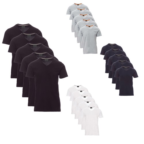 5er pack herren - 5er, t-shirt