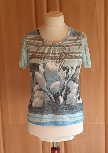 Leichtes damen shirt - leichtes, blau