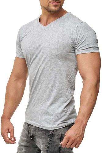 Herren kurzarm shirt neck - herren,