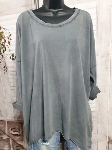 Damen langarm shirt vokuhila - langarm,