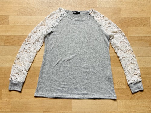 Langarmshirt grau mit
